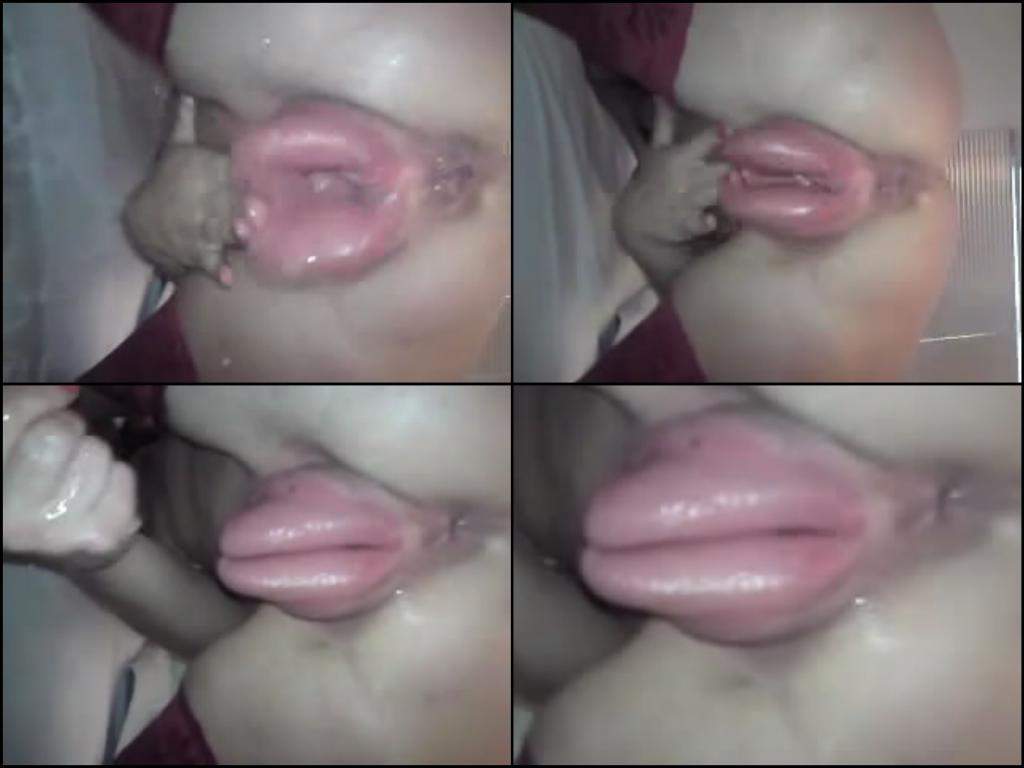 Große gepumpte Pussy-Lippen
