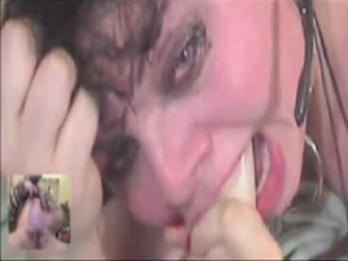 Extreme webcam gagging bbw deepthroat