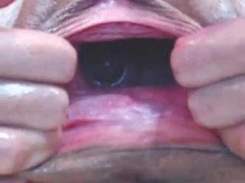 Webcam urethra stretched girl closeup hot