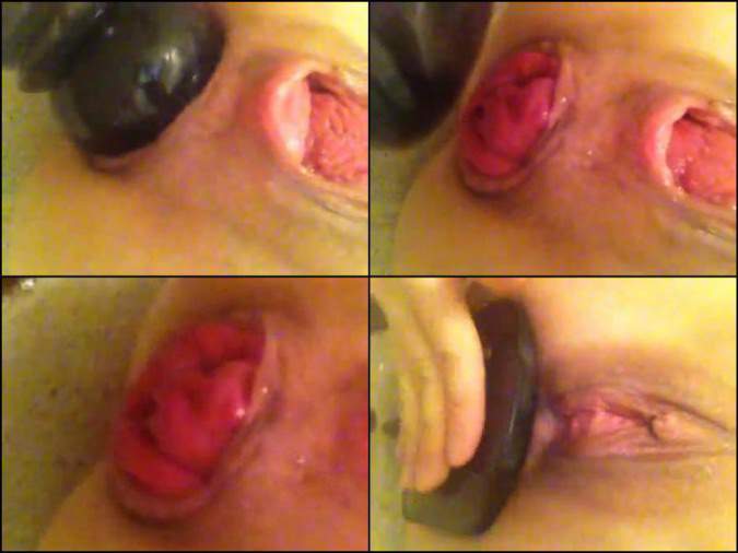 very big prolapse asshole close up,giant dildo full anal,colossal plug penetration asshole asian girl,asian wife with monster prolapse anus