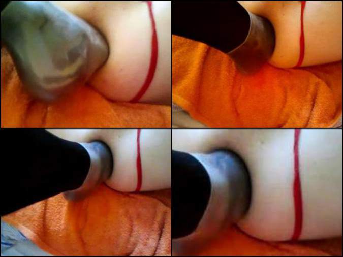 anal footing,extreme asshole footing,deep footing male,male foot penetration asshole amateur video