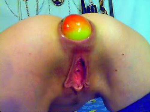 sexy mature giant apple anal,asshole stretched fantastic milf,depraved mature apple full anal,asshole stretching close up