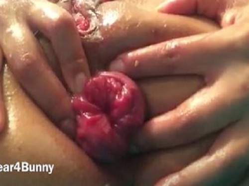 Unique webcam beautiful teen stretched herself anus rosebutt