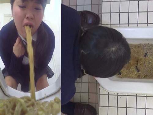 Asian teens vomit very close awesome compilation