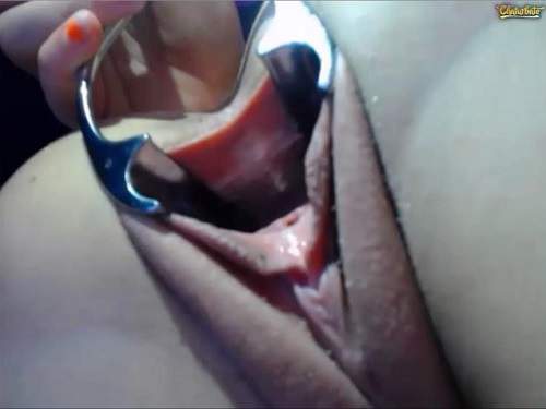 Siswet speculum examination vaginal with her lesbian girlfriend