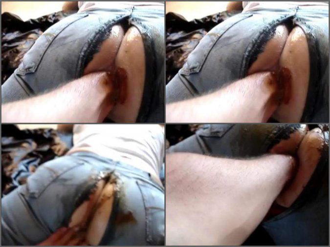 Teen Scat Porn Wife With Torn Jeans Gets Scat Fisting Hardcore