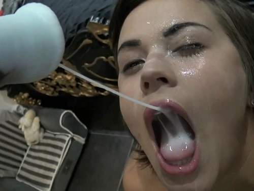 500px x 375px - Gagging Porn | Hairy Camgirl Horse Dildo Penetration In Deepthroat To  Cumshot