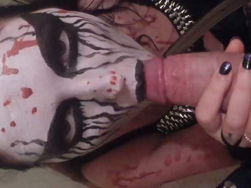 Horny girls halloween blowjob porn compilation – 8 videos
