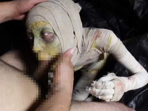 Halloween horror jav porn URAM-006 – rape of a mummy