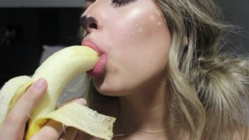 frecklequeen halloween banana blowjob tease – FreckleQueen – FreckleQueen, Cosplay