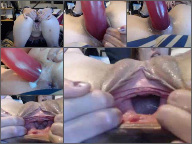 Milly17 stretched pussy,Milly17 gaping pussy,Milly17 dildo porn,Milly17 dildo penetration,huge dildo in wet pussy,young teen solo dildo fuck