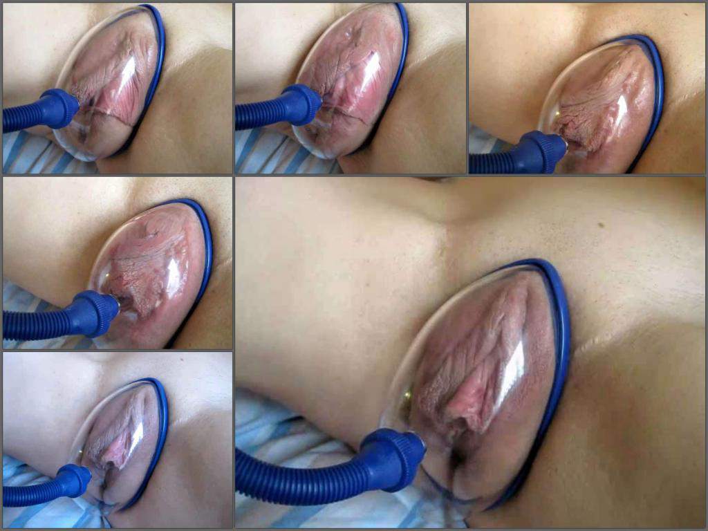 Suction Pump Porn Closeup POV Vaginal Pump Video With My Wife