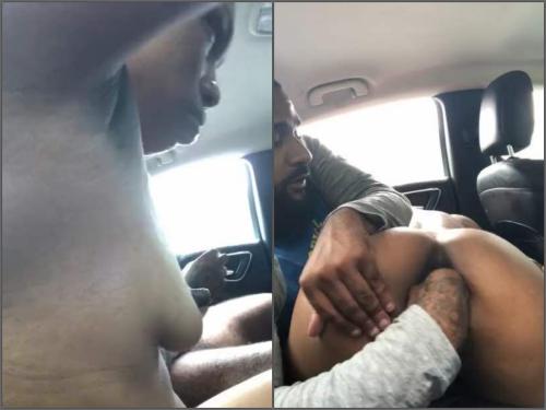 500px x 375px - Bbw fisting | Busty ebony gets fisted vaginal in the car
