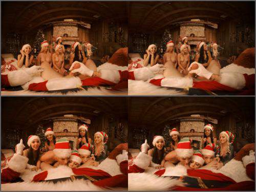 Santa’s naughty elves – christmas VR porn