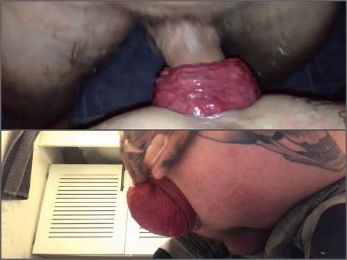 Amateur anal prolapse compilation with dirty males