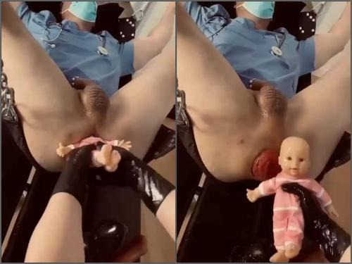 Doll head fully penetration in prolapse sexy nurse gay