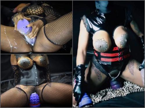 Dark Ebony Dildo - Dildo Sex Porn | Amateur Sexy Ebony Goddess Dark Dea Fuck Her Dildos XL