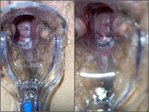 RitaOrgasmic Pulsating orgasm inside pussy with endoscope