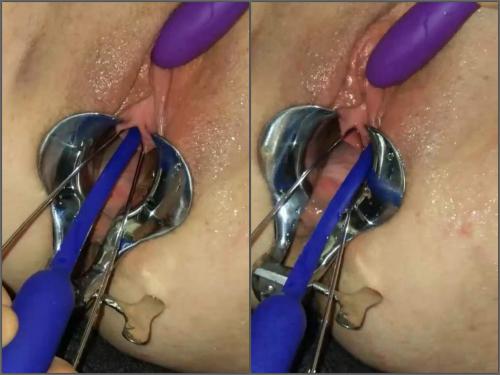 New Extreme Female Urethral Sounding from Urethral_Play